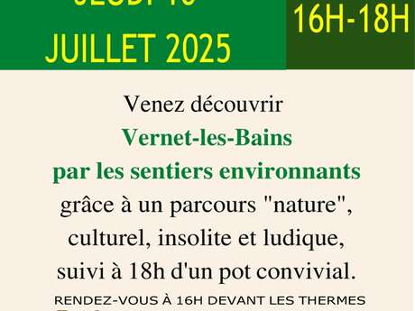 RALLYE DÉCOUVERTE : PARCOURS NATURE
