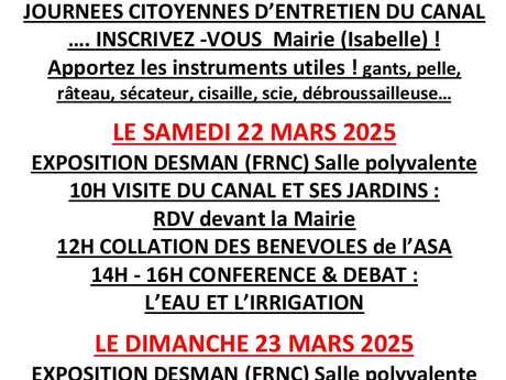 JOURNÉES MONDIALE DE L'EAU