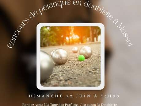 CONCOURS DE PÉTANQUE EN DOUBLETTE