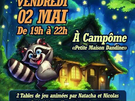 SOIRÉE JEUX DE SOCIÉTÉ