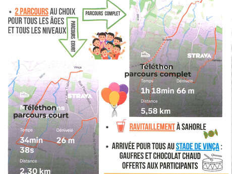 MARCHE PUR LE TÉLÉTHON