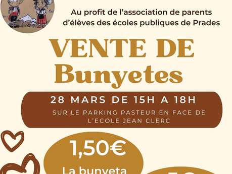VENTE DE BUNYETES