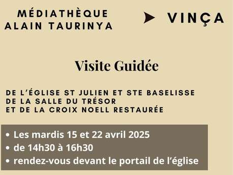VISITE GUIDÉE EGLISE SAINT JULIEN ET STE BASELISSE