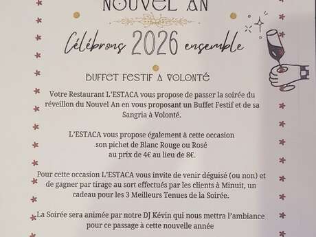 SOIRÉE DU NOUVEL AN À L'ESTACA