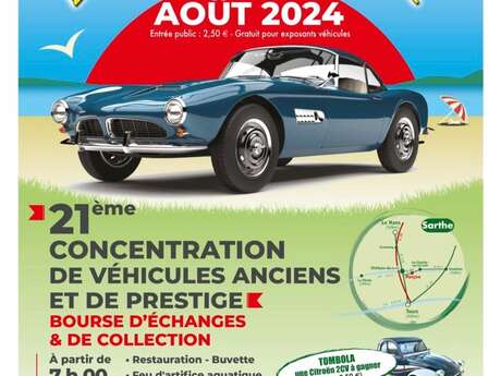 Marçon Classic expo voitures anciennes  bourse d'échanges