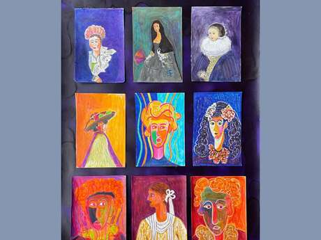 Exposition de Michel Testard " les portraits imaginaires "