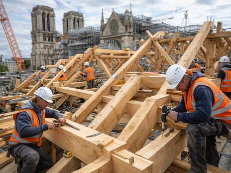 Dans les coulisses de la reconstruction de Notre-Dame de Paris par Patrick Jouenne