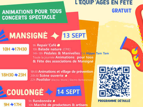 Festif et vous à la Base de Loisirs à Mansigné