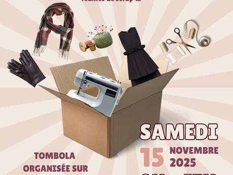 Brocante autour du fil et loisirs créatifs
