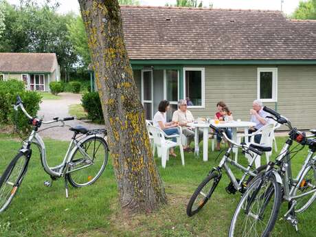 Village de chalets au camping de la Chabotière