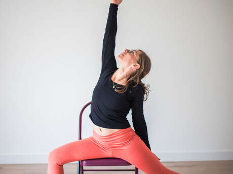 Yoga sur Chaise en plein air cet été avec Shaucha Yoga