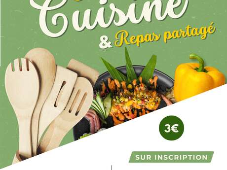 Atelier cuisine & repas partagé