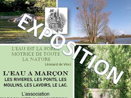 Exposition, l'eau à Marçon