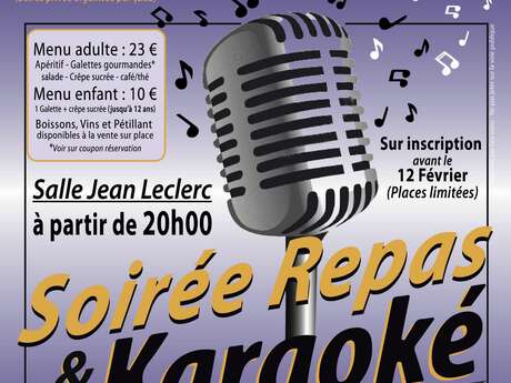 Soirée repas karaoké