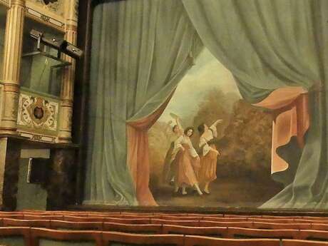 Visite guidée du théâtre de la halle au blé - La Flèche