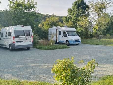Aire de stationnement camping-car