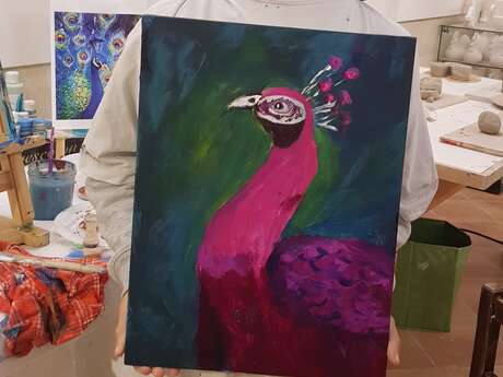 Les Ateliers Artistiques - My acrylic painting Les Ateliers Artistiques - My acrylic painting
