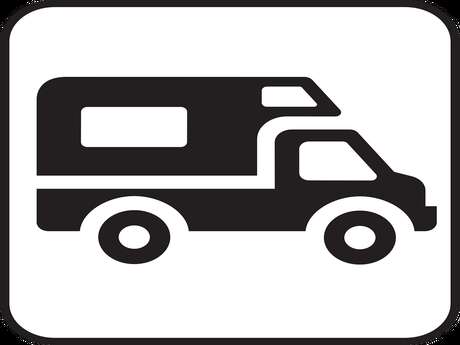 Parking area for motorhomes