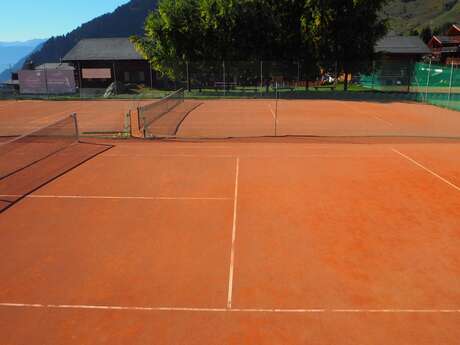 Tennisplatz von der Freizeitpark Tennisplatz von der Freizeitpark