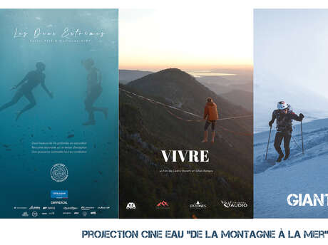 Projection "Des Alpes à la mer"