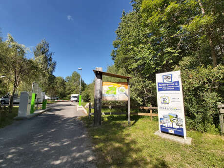 Aire de camping-car du Chatelard Aire de camping-car du Chatelard