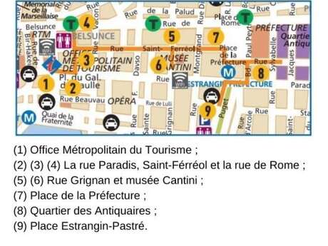 Randonnée dans le centre ville de Marseille Randonnée dans le centre ville de Marseille