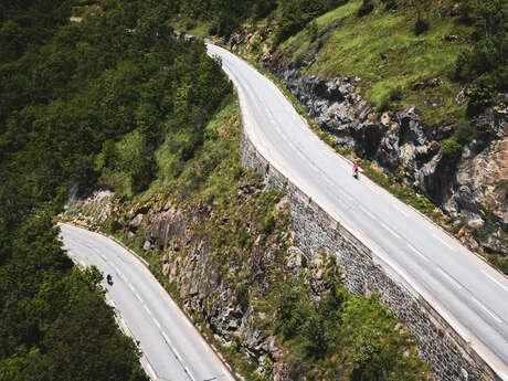 Road cycling - Alpe d'Huez climb Road cycling - Alpe d'Huez climb