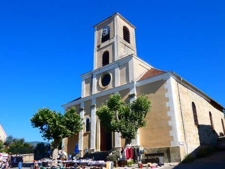 The church of Saint-Jacques le Majeur The church of Saint-Jacques le Majeur
