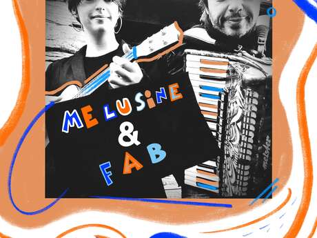 Ambiance musicale au lac ! Mélusine et Fab, Duo musical: accordéon et ukulélé Ambiance musicale au lac ! Mélusine et Fab, Duo musical: accordéon et ukulélé