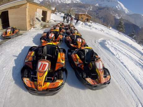 Karting sur glace Orcières Karting sur glace Orcières