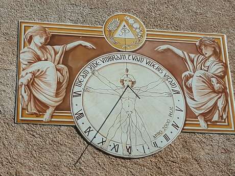 Sundial in Le Poët Sundial in Le Poët