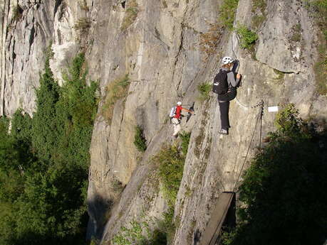 Encadrement via ferrata Encadrement via ferrata