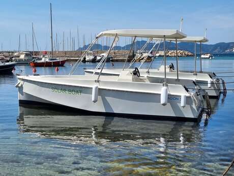 Rent boat without license in Cannes - Afternoon 4PM to 6PM with Solar Boat Rent boat without license in Cannes - Afternoon 4PM to 6PM with Solar Boat