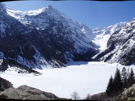 Randonnée raquettes - Venosc Village - Le Lac Lauvitel Randonnée raquettes - Venosc Village - Le Lac Lauvitel