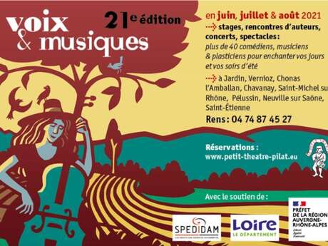 Voix et musiques Pilat "Le voyage de Zanni et Arlequino" Voix et musiques Pilat "Le voyage de Zanni et Arlequino"