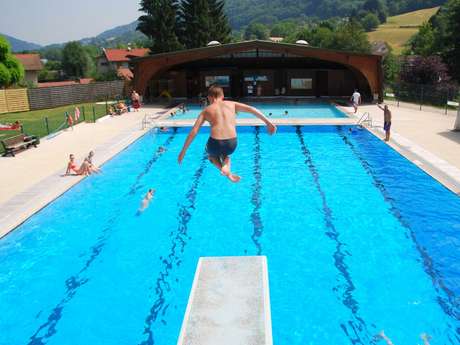 Summer swimming pool