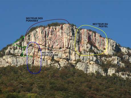 Rochebrune climbing site, le Grand Ratz Rochebrune climbing site, le Grand Ratz