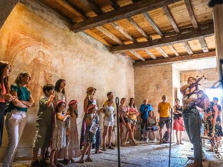 Commanderie du Larzac - visite guidée ou audioguidée