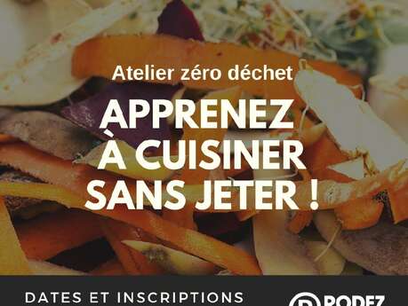 Atelier zéro déchet : cuisiner sans jeter