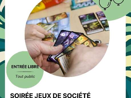 Soirée jeux de société