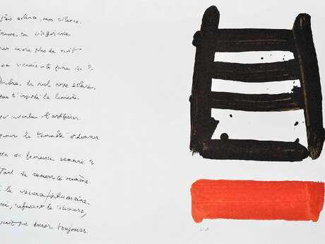 VISITE AU MUSÉE SOULAGES : SOULAGES ET LA POESIE