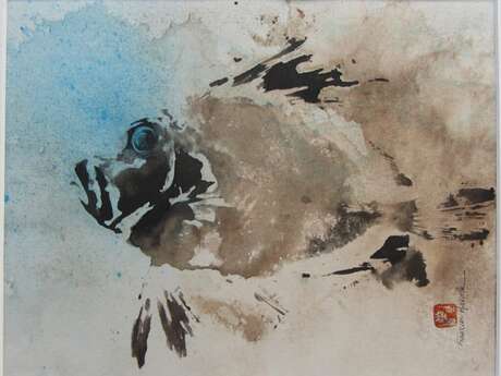Exposition : Vagabondages d'encre et d'eau