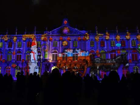 Mapping video de la Saint-Nicolas