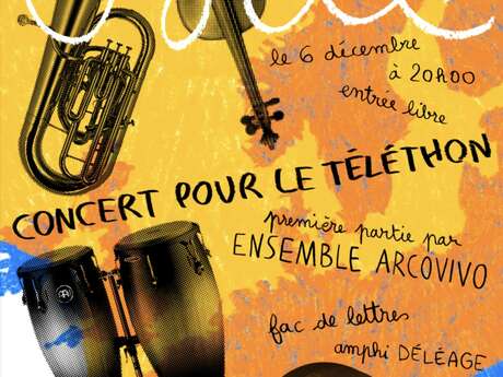 CONCERT DU TÉLÉTHON PAR L’OSUL