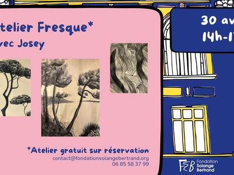 Atelier - Fresque avec Josey