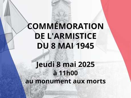 Commémoration de l'Armistice du 8 mai 1945