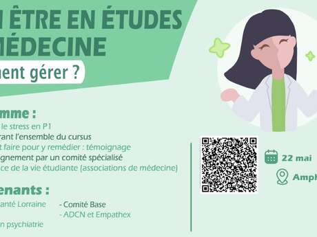 Conférence - Bien-être en études de médecine - Comment gérer ?