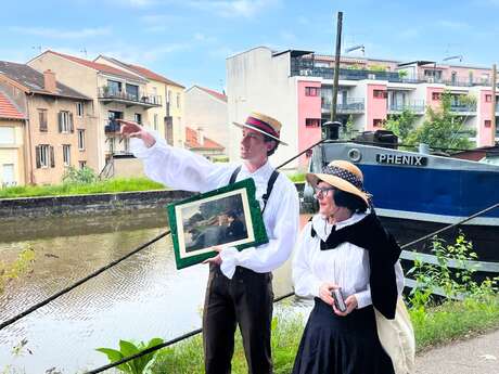 Visite théâtralisée - Les amoureux le long du canal