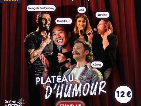 Foire Expo 2025 - Nocturnes - Spectacle - Stand-Up - Plateau d'humour par scène de rire