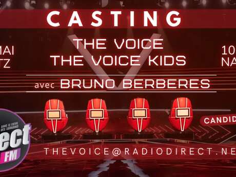 Foire Expo 2025 - Évènements éphémères - Casting The Voice & The Voice Kids - Direct FM